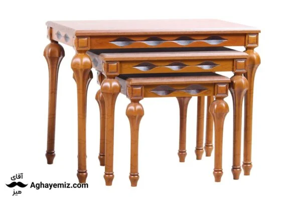 CoffeTable Golnaz aghayemiz 3 عسلی تک گلناز مدل A31