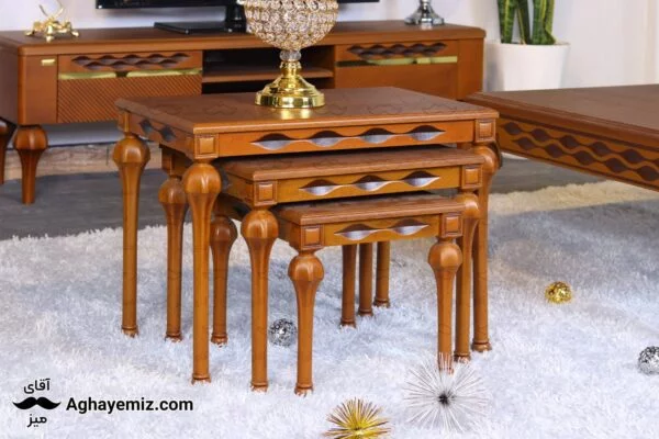 CoffeTable Golnaz aghayemiz 7 عسلی تک گلناز مدل A31