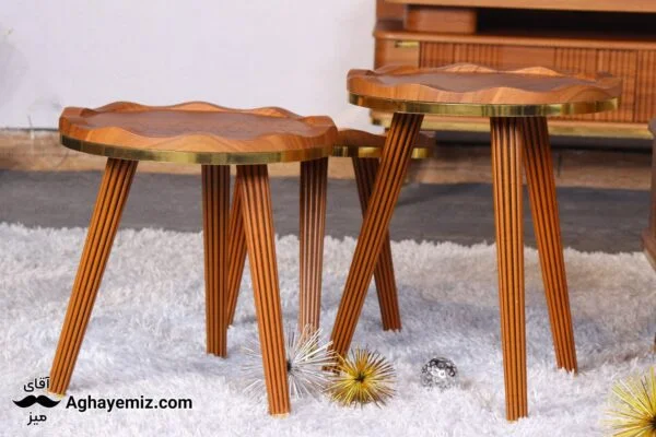 CoffeTable Luxury aghayemiz 7 جلو مبلی و عسلی لاکچری مدل ja06