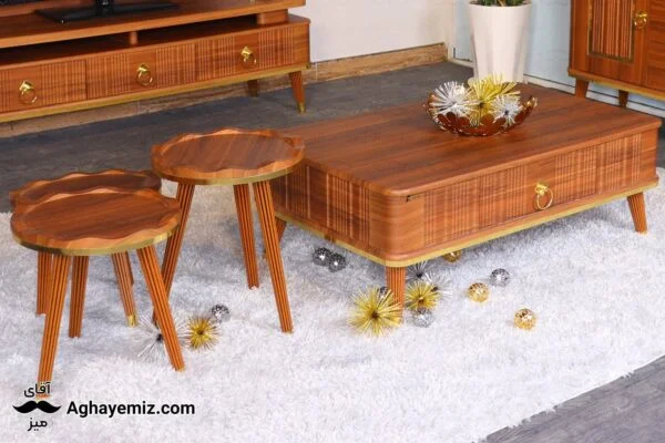 CoffeTable Luxury aghayemiz 9 جلو مبلی و عسلی لاکچری مدل ja06