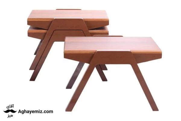 CoffeTable Roz aghayemiz 11 ست میز جلومبلی و میز عسلی رزا مدل ja18