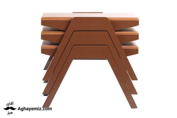 CoffeTable Roz aghayemiz 3 ست میز جلومبلی و میز عسلی رزا مدل ja18