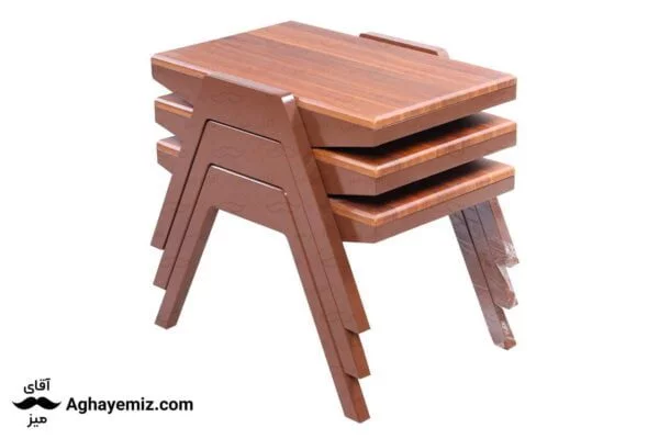 CoffeTable Roz aghayemiz 9 عسلی تک رزا مدل A18