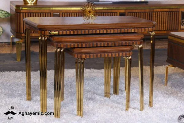 CoffeTable Shams aghayemiz 12 عسلی تک شمس مدل a45