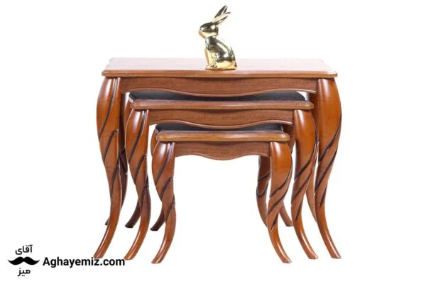 CoffeTable Tanabi aghayemiz 3 عسلی تک طنابی مدل A29