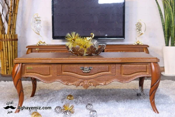 CoffeTable Tanabi aghayemiz 6 جلو مبلی تک طنابی مدل j29