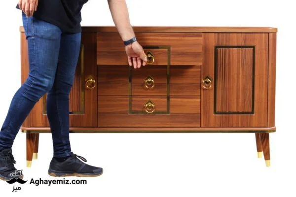 SideBoard Luxury aghayemiz 1 آینه کنسول مدل لاکچری k06