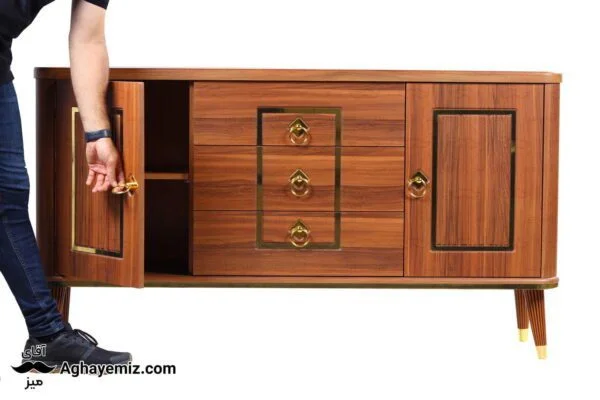 SideBoard Luxury aghayemiz 2 آینه کنسول مدل لاکچری k06