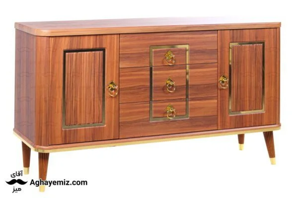 SideBoard Luxury aghayemiz 3 آینه کنسول مدل لاکچری k06