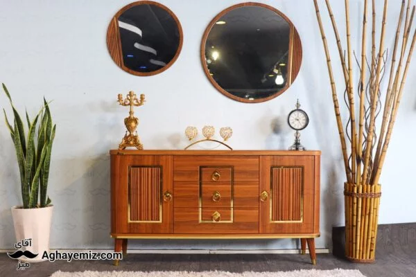 SideBoard Luxury aghayemiz 8 آینه کنسول مدل لاکچری k06