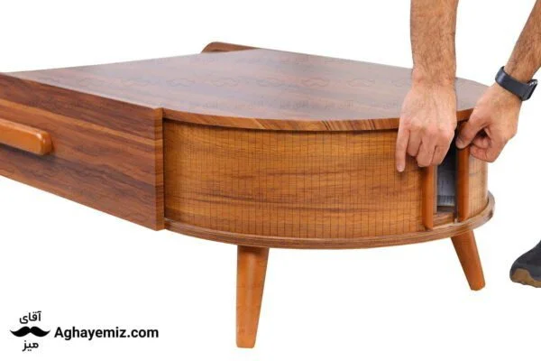 CoffeTable Akardeoni aghayemiz 10 جلو مبلی تک آکاردیونی مدل j15