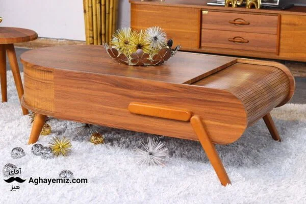 CoffeTable Akardeoni aghayemiz 2 جلو مبلی تک آکاردیونی مدل j15