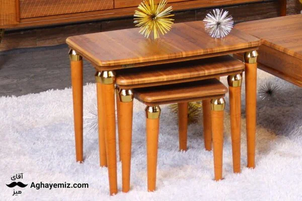 CoffeTable Dorati aghayemiz 9 عسلی تک دوراتی مدل A16