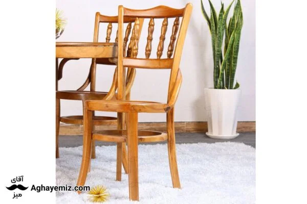 Dining Wood Aghayemiz 7 میز ناهارخوری وود (Wood) مدل D05