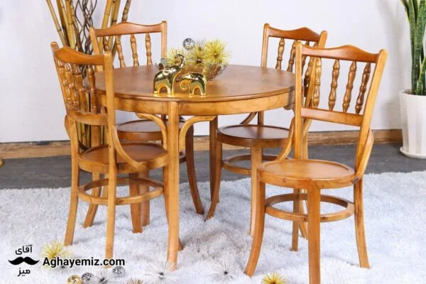 Dining Wood Aghayemiz 8 میز ناهارخوری وود (Wood) مدل D05