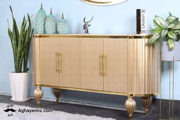 SideBoard Saltanati aghayemiz 12 آینه کنسول مدل سلطنتی k34