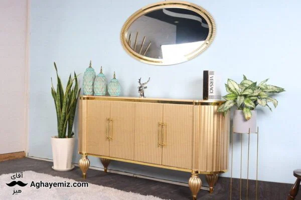 SideBoard Saltanati aghayemiz 13 آینه کنسول مدل سلطنتی k34