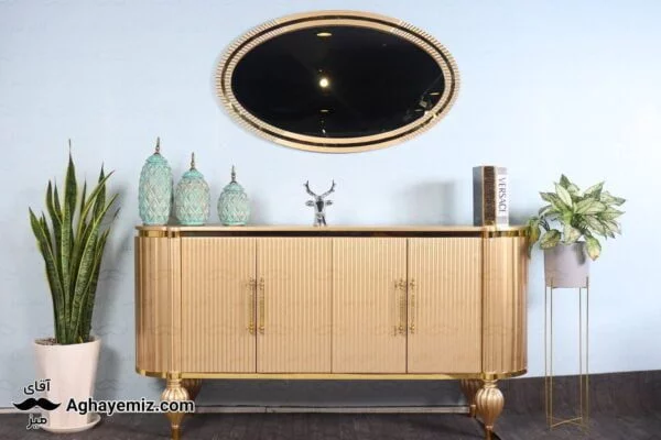 SideBoard Saltanati aghayemiz 14 آینه کنسول مدل سلطنتی k34